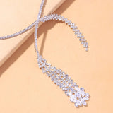 Zircon Pendant Choker Crystal Jewelry Necklace Women Y2K Accessories
