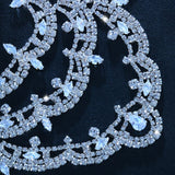Stonefans Zircon Bridal Headpiece Rhinestone Headband Wedding Hair Piece