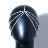 Stonefans Rhinestone Wedding Head Chain Bridal Hair Jewelry