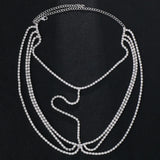 Stonefans Rhinestone Wedding Head Chain Bridal Hair Jewelry