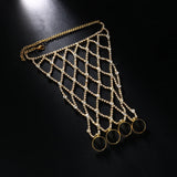 Stonefans Finger Mesh Linked Bracelet Jewelry for Women