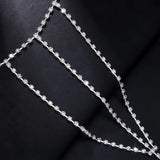 Stonefans Rhinestone Thong Bikini Panties Chain for Women