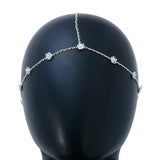 Stonefans Zircon Hair Chain Bohemian Wedding Tiara Headband