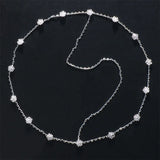 Stonefans Zircon Hair Chain Bohemian Wedding Tiara Headband