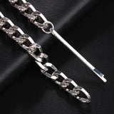 Stonefans Tassel Hair Chain Steel Jewelry for Women Wedding Accessories