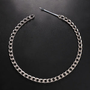 Stonefans Tassel Hair Chain Steel Jewelry for Women Wedding Accessories