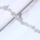 Stonefans Rhinestone Anklet Bracelet Leg Beach Foot Chain