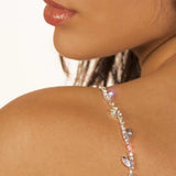 Stonefans Glitter Shoulder Chain Strap Jewelry For Women Wedding Party Bikini