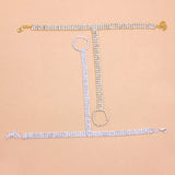 Stonefans Crystal Toe Anklet Jewelry for Women