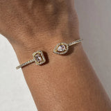 Stonefans Rhinestone Bracelet Bangle for Women