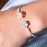 Stonefans Rhinestone Bracelet Bangle for Women
