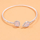 Stonefans Rhinestone Bracelet Bangle for Women