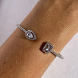 Stonefans Rhinestone Bracelet Bangle for Women