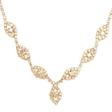 Stonefans Wedding Leaf Forehead Chain Headband Headdress Headpiece
