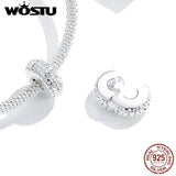 925 Silver Stopper Charms for Bracelets DIY Jewelry Making