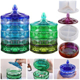 Storage Box Mold Jewelry Rings Box Mold for DIY Crafts