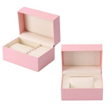 PU Leather Storage Box for Women - Display Case Organizer