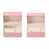 PU Leather Storage Box for Women - Display Case Organizer