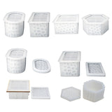 Resin Mold for Jewelry Container, Silicone Material