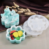 Resin Flower Jewelry Box Mold for DIY Craft Home Decor