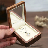 Waterproof Necklace Storage Box Vintage Retro Case