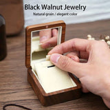 Waterproof Necklace Storage Box Vintage Retro Case