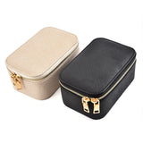 Jewelry Storage Case PU Leather Monolayer Organizers