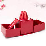 Storage Case Jewelry Ring Box Wedding Rose Holder Necklace Display Gift