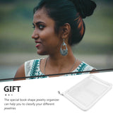 Jewelry Travel Organizer Earring Necklace Rings Case