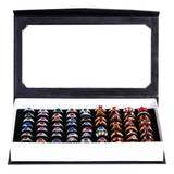 Rectangular Jewelry Display Tray with 72 Ring Holes