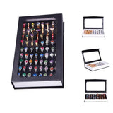 Rectangular Jewelry Display Tray with 72 Ring Holes