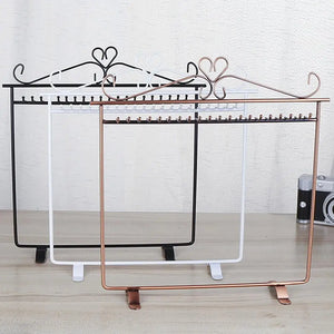 Metal Jewelry Organizer Necklace Earring Holder