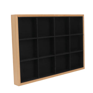 Storage Jewelry Tray Drawer 12 Grid Strong Jewelry Tray for Necklaces