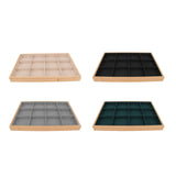 Storage Jewelry Tray Drawer 12 Grid Strong Jewelry Tray for Necklaces