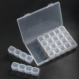 Storage Organizer Container for Craft Beads Makeup Rings Earrings