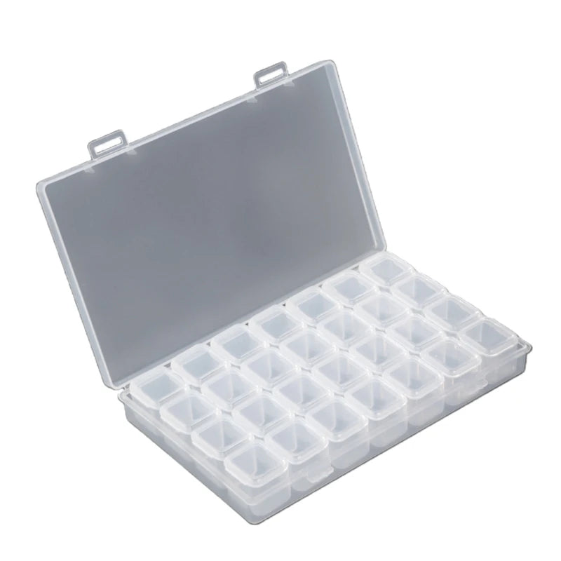 Storage Organizer Container for Craft Beads Makeup Rings Earrings
