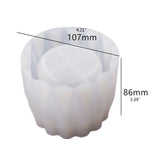 Resin Mold Makeup Brush Pen Holder Vase Silicone Mould DIY Crafts Jewelry Box