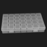 DIY Removable Clear Plastic Organizer Jewelry Storage Box