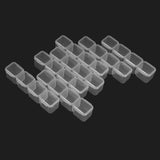 DIY Removable Clear Plastic Organizer Jewelry Storage Box