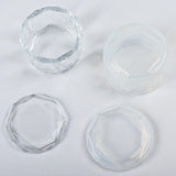 Clear Round Silicone Mold for Storage Trinket Container with Lids