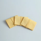 Yellow Microfiber Jewelry Ring Earrings Envelope Bag
