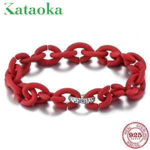 Red Strand Bracelets Men Inspirational Quotes Round Charms For Women