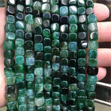 Rainbow Onyx Rectangle Slab Loose Beads Mixtz Natural Crack Agate Pendants