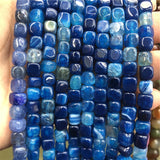 Rainbow Onyx Rectangle Slab Loose Beads Mixtz Natural Crack Agate Pendants