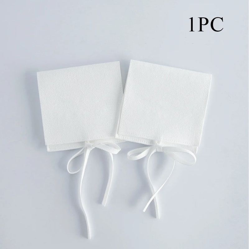 Microfiber Jewelry Pouch for Wedding Ring Necklace Earrings Christmas Presents
