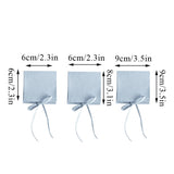 Microfiber Jewelry Pouch for Wedding Ring Necklace Earrings Christmas Presents