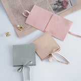 Microfiber Jewelry Pouch for Wedding Ring Necklace Earrings Christmas Presents