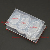 Straw Box Shaped Pendant Moulds Keychain Molds DIY Jewelry Making Tools