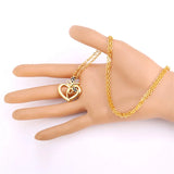 Strawberry Heart Pendant Necklace Charms Jewelry Gift