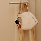 Strawberry Keychain Bowknot Phone Charm Y2K Jewelry